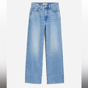 Madewell Perfect Vintage Wide Leg Crop Jean